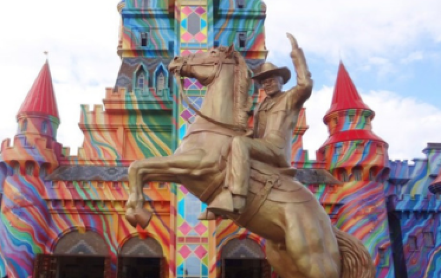 beto carrero no cavalo