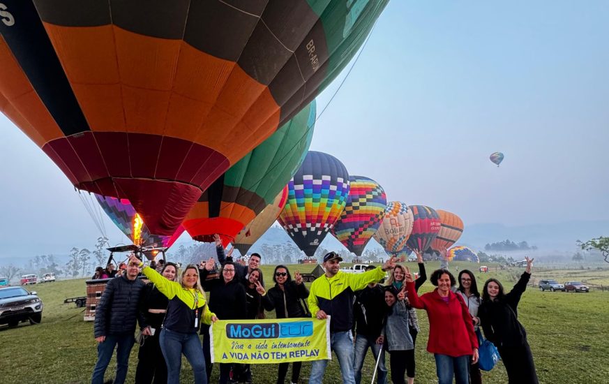 grupo balonismo Moguitur